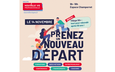 Le FPETT vous attend au salon Nouvelle Vie Professionnelle !