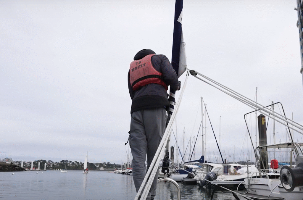 Témoignage Frégate voile à Brest - Formateur : Adrien Perrault (décembre 2024)