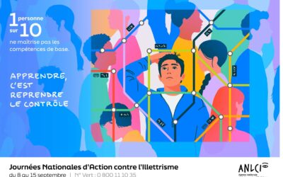 Du 8 au 15 septembre se tiennent les Journées Nationales d’Action contre l’Illettrisme, organisées par l’ANLCI, et dont le FPETT est partenaire ! 