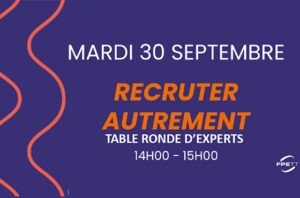 Inscrivez vous à notre 1ère table ronde « réfléchir autrement avec le FPETT »