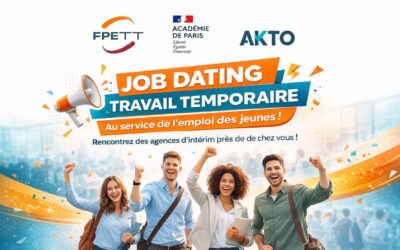 Ce job dating est organisé par le FPETT, en partenariat avec AKTO et le Bureau des Entreprises, avec le soutien de l’Académie de Paris.